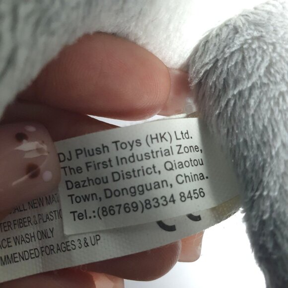 Six Flags Bugs Bunny 11"Plush Bendable Ears 2019 Toy Warner Bro Looney Tunes - Picture 7 of 7